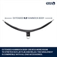 thumbnail image 2 of Hamaca ENO SingleNest de 290 cm, ligera y 0,5 kg, color negro, 2 of 9
