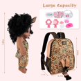 thumbnail image 3 of Muñeca Nice2you negra de 10 pulgadas con mochila para llevar, 3 of 6