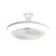 thumbnail image 2 of Ventilador de techo con luces, ventilador de techo bajo cerrado, luz de techo con ventilador, ventilador oculto con lámpara E27., 2 of 5