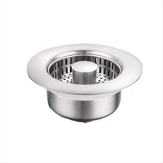 Escurridor de de Acero Inoxidable, Cesta Antiobstrucción, Filtro de Agua, Cesta de Filtro de , Filtro de Antirebote y Antiobstrucción