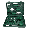 thumbnail image 1 of Juego Herramientas  Bloosom De Jardinería Acero Inoxidable Estuche Verde, 1 of 4