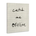thumbnail image 2 of Stupell Industries Modern Catch Me Offline Scrawl Canvas Art, 16 x 20, by Victoria Barnes, 2 of 8