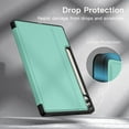 thumbnail image 6 of JETech Case for Samsung Galaxy Tab S9 Plus 12.4-Inch with S Pen Holder, Slim Folio Stand Protective Tablet Cover, Multi-Angle Viewing (Green), 6 of 6