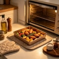 thumbnail image 6 of Toaster Oven Pans and Trays, Small Baking Sheet Set for Cooking, Non-Stick Cookie Sheets, Thick, Easy to Clean 8.6In, 6 of 6