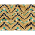 thumbnail image 5 of oneOone Rayon Pale Orange Fabric Chevron Geometric Fabric For Sewing Printed Craft Fabric By The Yards 56 Inches Wide, 5 of 5