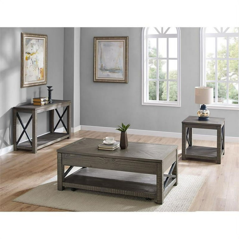 Dexter solid wood console table deals