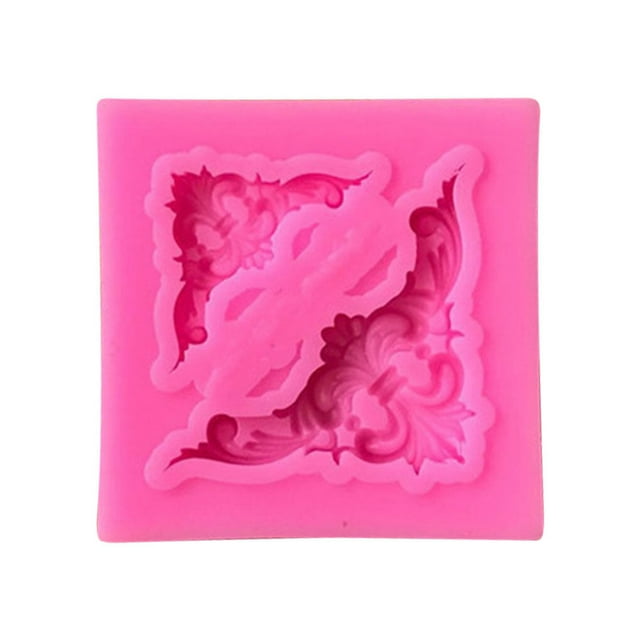 Cake Mould Silicone Baking Mold Non-stick Heat-resistant Cake Mould Non-stick Baking Embossing Fondant Mold Silicone Embossing Making Mould, Type 5