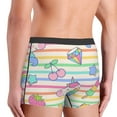 thumbnail image 5 of Disketp Cute Unicorn Men'S Boxer Briefs,Soft And Breathable Cotton Underwear With Comfortflex Waistband, 5 of 8