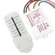 thumbnail image 1 of Receptor inalámbrico de luz de lámpara de CA de 180-240 V de encendido y apagado Interruptor de control remoto RF (4 vías 4*1000 W), 1 of 10