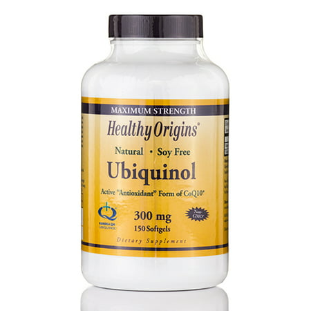 Ubiquinol 300 mg (Form Antioxydant active de CoQ10) - 150 Gélules par la santé ou