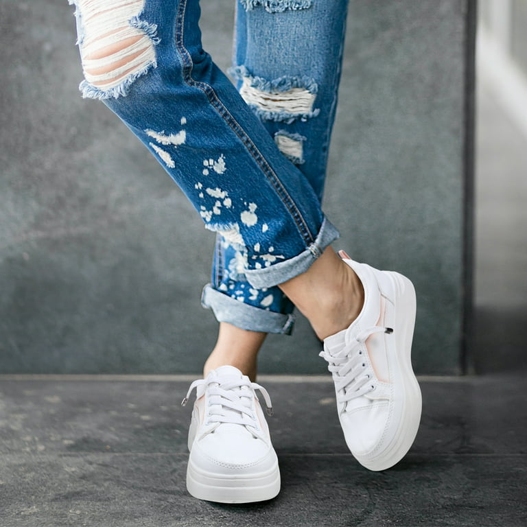 To Wear High Top Sneaker Damen Outfit Ifundom Damen Sneaker