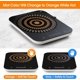 thumbnail image 4 of 2 pcs Thermochromic Silicone Induction Cooktop Protect for Mat Induction Cooktop Protective Cover 11 Inch, 4 of 5