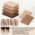 thumbnail image 5 of 20 Pcs Tattoo Cover Up Patch Ultra Thin Scar Cover Up Patch Sweatproof Waterproof Invisible Scar Birthmarks Sticker for Tattoos, Scar, Birthmarks Spots, 5 of 5