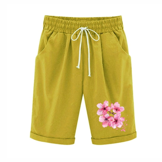 Cordón de Impresión de la Cintura Elástica Casual, Pantalones de Pijama para el Hogar, la Playa, la Ropa de Dormir Y el Uso Diario