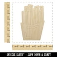 thumbnail image 2 of French Fries Snack Doodle Wood Shape Unfinished Piece Cutout Craft DIY Projects - 6.25 Inch Size - 1/4 Inch Thick, 2 of 7