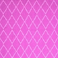 thumbnail image 1 of Ahgly Company Indoor Square Trellis Pink Modern Area Rugs, 7' Square, 1 of 4