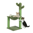 thumbnail image 2 of PAWZ Road Cat Scratching Post 34" Tall for All indoor Cats,Green, 2 of 7
