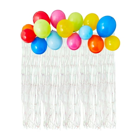 Rainbow Balloon Garland and Fringe Kit, 18 Pieces, by Way To Celebrate
