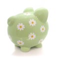 thumbnail image 4 of Bank Daisy Piggy Bank Ceramic Baby Birth Birthday Gift 3607, 4 of 4
