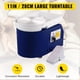 thumbnail image 1 of VEVOR Pottery Wheel 28cm Máquina formadora de cerámica con control de pedal de lavabo desmontable 350W Art Craft DIY Clay Tool para Art Craft Work y Home DIY Blue, 18 piezas, 1 of 9
