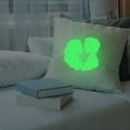 thumbnail image 5 of Glow In The Dark Vinyl Roll, Heat Thermal Film, Transfer DIY Silhouette Vinyl Fabric, Permanent Adhesive Vinyl, Luminous Heat Transfer Lettering Film, Transfer Vinyl for T-Shirts Pillows, 5 of 8