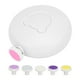 thumbnail image 4 of Cortaúñas eléctrico para bebés 6 cabezales de molienda lima de uñas ergonómica con vibración estable inofensiva para uñas de los pies para bebés, 4 of 8