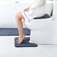 thumbnail image 3 of Cateissary 3x Pedestal de baño ecológico, tapa de inodoro suave y absorbente, fácil de limpiar e instalar, moderno Juegos de accesorios de baño rojo, 3 of 6