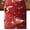 Red, variant on Turquoise Black Stripe Short Table Runner 36 Inches Long,Modern Abstract Coarse Striped Cotton Linen Table Runners Dresser Scarves,Fabric Tabletop Scarf Furniture Cover for Home Dinner Party 13"x36"