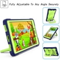 thumbnail image 2 of For Samsung Galaxy Tab A 8.0 (2019) T290 Contrast Color Shockproof Robot Silicone + PC Case with, 2 of 9