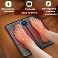 thumbnail image 2 of Foot Massager Pad, Electric EMS Feet Muscle Stimulator Tens Acupuncture ABS Pulse Massage Mat Relaxation Relieve Pain Health (1 host 1 pad), 2 of 6