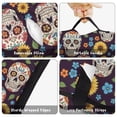 thumbnail image 6 of Skull and Sunflower Gothic Pattern Teens Toddler Nap Mat with Pillow, Sleeping Mat Bag for Preschool Daycare 50"x20", 6 of 6