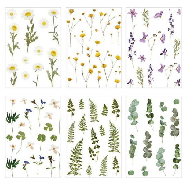 bangcool scrapbook sticker creative flower leaf series diy diary sticker journal sticker walmart com