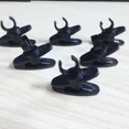 thumbnail image 1 of Miangastore Mic Stand Clamp Black Plastic Rotatable 10Pcs for Stage Performance, 1 of 8
