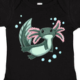 thumbnail image 4 of Inktastic Cute Axolotl swimming with bubbles Boys or Girls Baby Bodysuit, 4 of 5