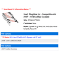 thumbnail image 2 of Spark Plug Wire Set - Compatible with 2007 - 2010 Cadillac Escalade 2008 2009, 2 of 2