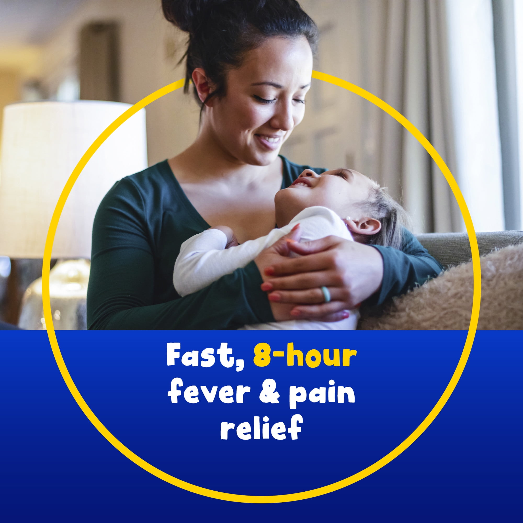 (3 pack) Children's Advil Pain Reliever and Fever Reducer, Dye Free Children's Ibuprofen for Pain Relief, White Grape - 4 Fl Oz
