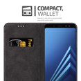 thumbnail image 4 of Cadorabo Case for Samsung Galaxy A8 2018 Cover Book Wallet Screen Protection PU Leather Flip Magnetic Etui, 4 of 9