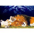 thumbnail image 2 of Cuadros Decorativos Rompecabezas de papel 1000 piezas León gato DIY rompecabezas juguetes educativos animales imagen Ndcxsfigh Nuevos Originales, 2 of 9