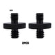 thumbnail image 4 of Injueey Tornillo de conversión compacto y portátil, hecho con precisión para tornillo adaptador de montaje 1/4, 2 pack/lote Accesorios de cámara y óptica A26 M6 macho, 4 of 6