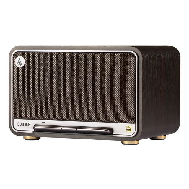 Edifier D32 Haut-Parleur Bluetooth Sans Fil de Table, Système Audio Wi-Fi et Bluetooth 60 W RMS Compatible avec AirPlay2, Noir