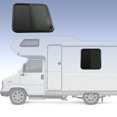 thumbnail image 1 of Horizontal Sliding RV Window, Horizontal Sliding RV Window 31.5 X 31.5in Rounded Corner Window for  Trailer RV, 1 of 8