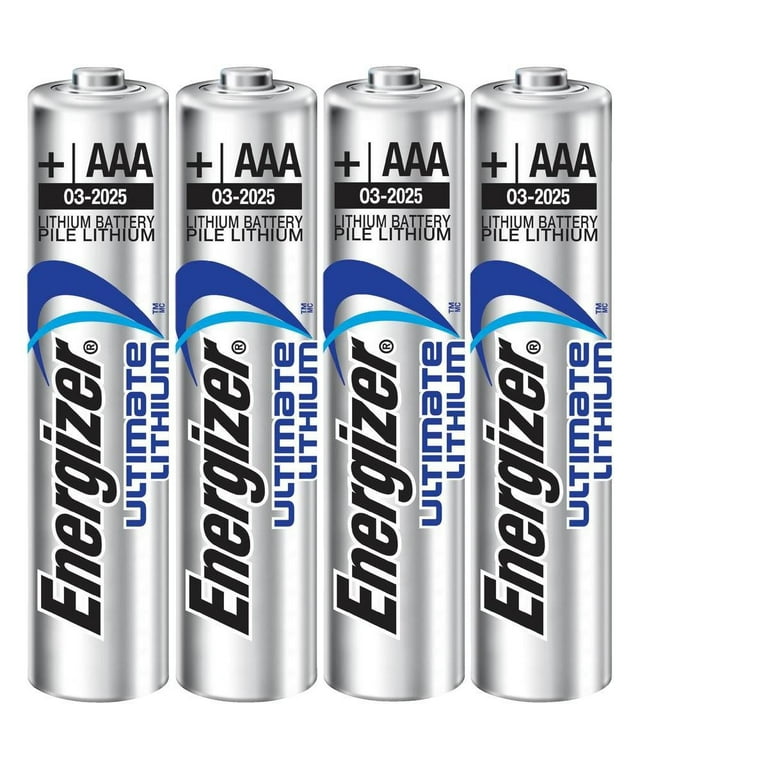 Piles AA Energizer 1.5V Lithium Fer Disulfide