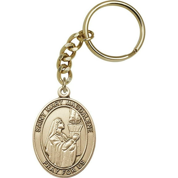 Gold Oxide Mary Magdalene Keychain