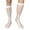 White, variant on Mens Thin Dress Socks Silk Sheer Business Socks Soft Nylon Work Trouser Socks Over the Calf Socks Knee Highs Dress Socks