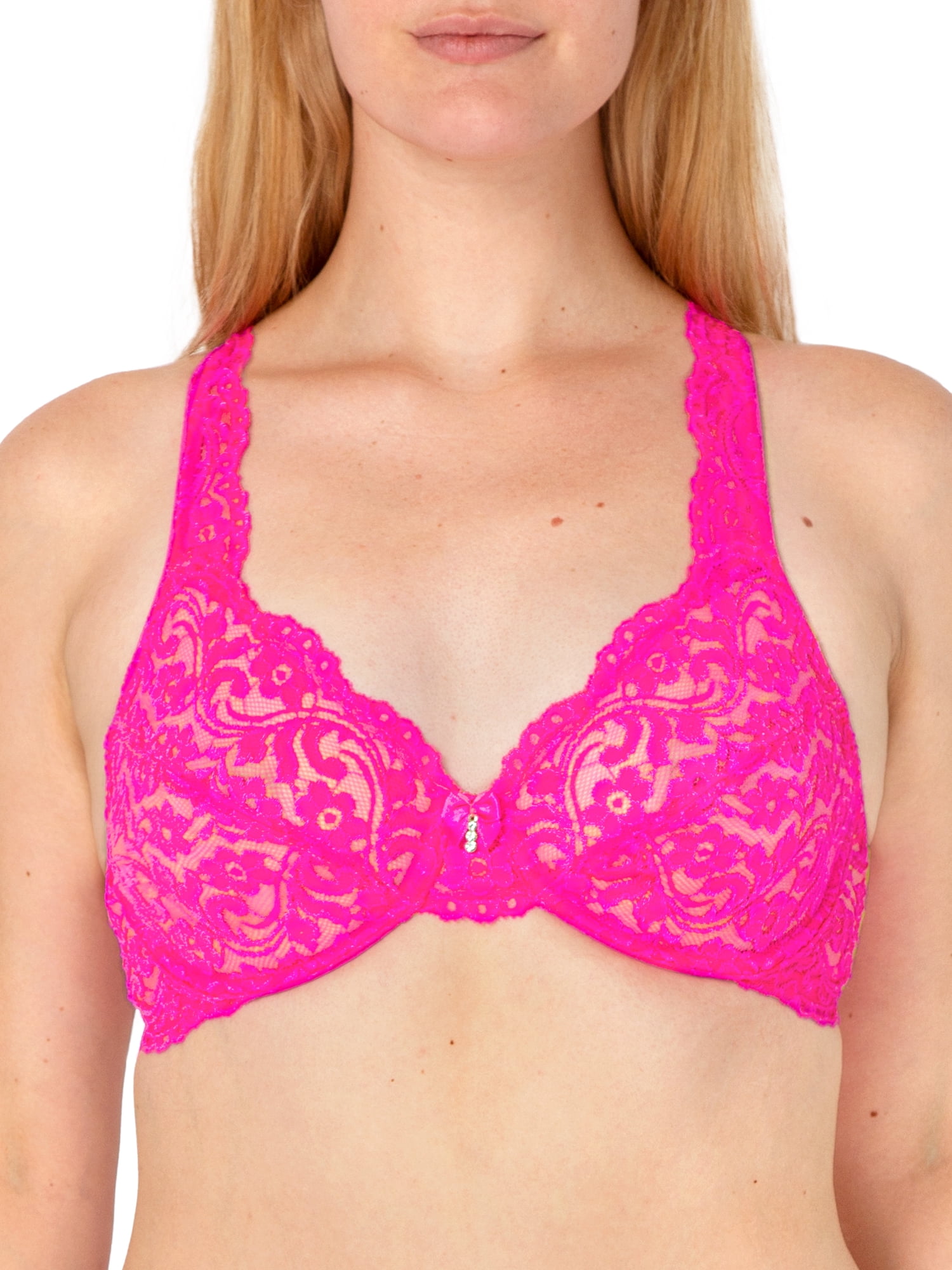 Smart & Sexy Women's 2-Pack Signature Lace Unlined Underwire Bra