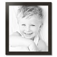 thumbnail image 2 of ArtToFrames 24x28 Inch Walnut Picture Frame, This Brown MDF Poster Frame is Great for Your Art or Photos, Comes with 060 Plexi Glass (2WOM-3914), 2 of 8
