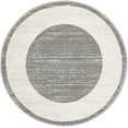thumbnail image 2 of Jill Zarin Uptown Collection Area Rug - Yorkville (3' 3" Round Gray/Ivory), 2 of 6