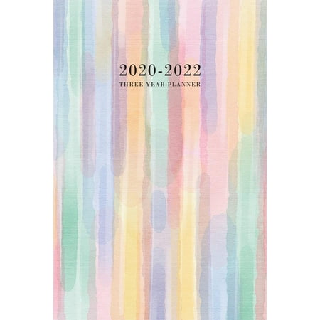 Christmas Shopping Planner 36 Months Calendar Academic Agenda Planner with Holiday, 3 Year Monthly Planner 2020-2022: Three Year Planner 2020-2022: Colorful Cover - 3 Year Monthly Planner 2020-2022 - 36 Month Calendar Pocket Pl ()