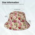 thumbnail image 5 of Kdxio Reflective Bucket Hat - Tulips Flowers Print Bucket Hat for Men,Women, 5 of 9