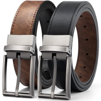 Calvin Klein Men's Reversible CK Logo Synthetic Leather Belt Black 7511296  BLK - Walmart.com